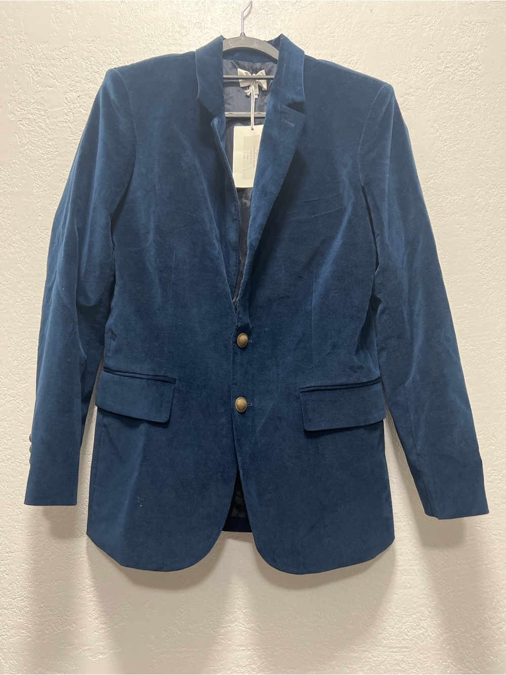 Frame Navy blue velvet Women’s blazer